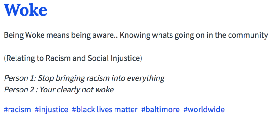 Woke Definition ENTITY Urban Dictionary E1497996293898 