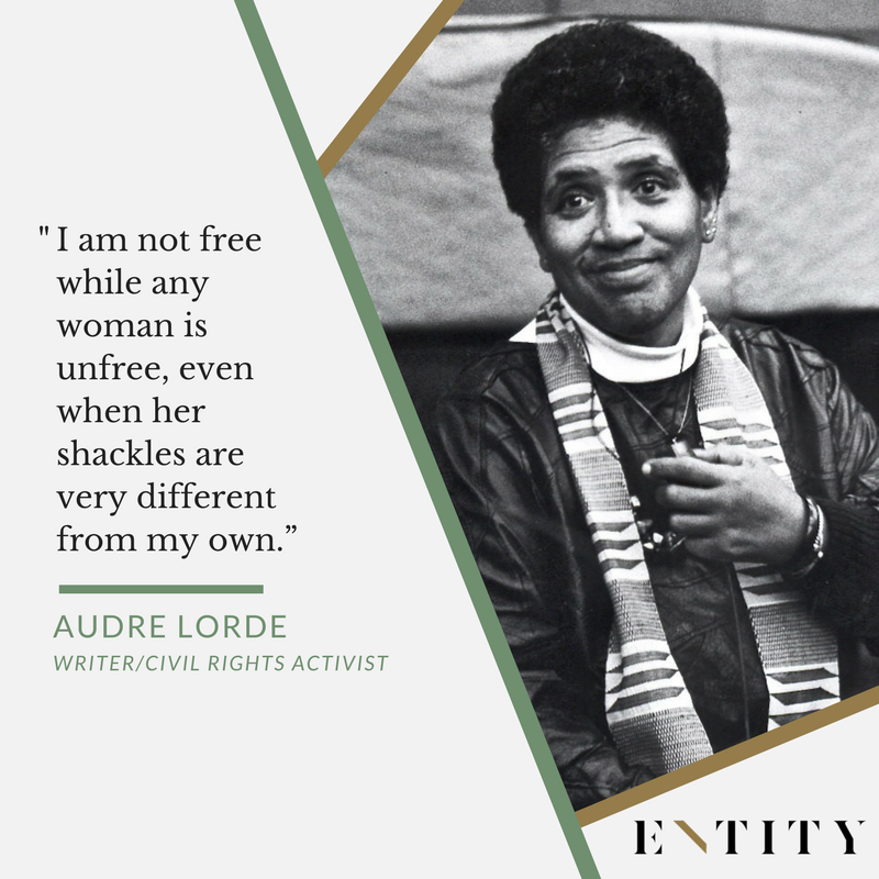 ENTITY reports on audre lorde quotes about feminism