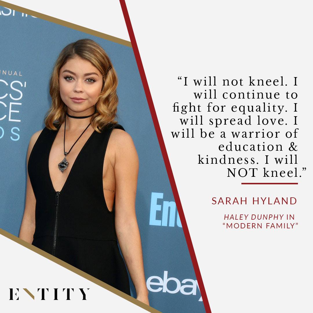ENTITY reports on sarah hyland quote about feminism