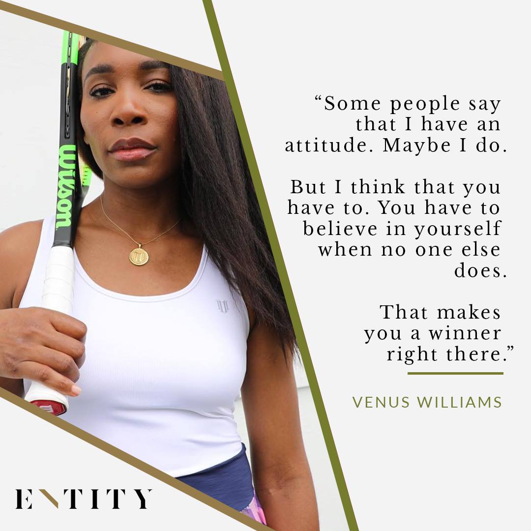 ENTITY reports on venus williams quotes about winning.