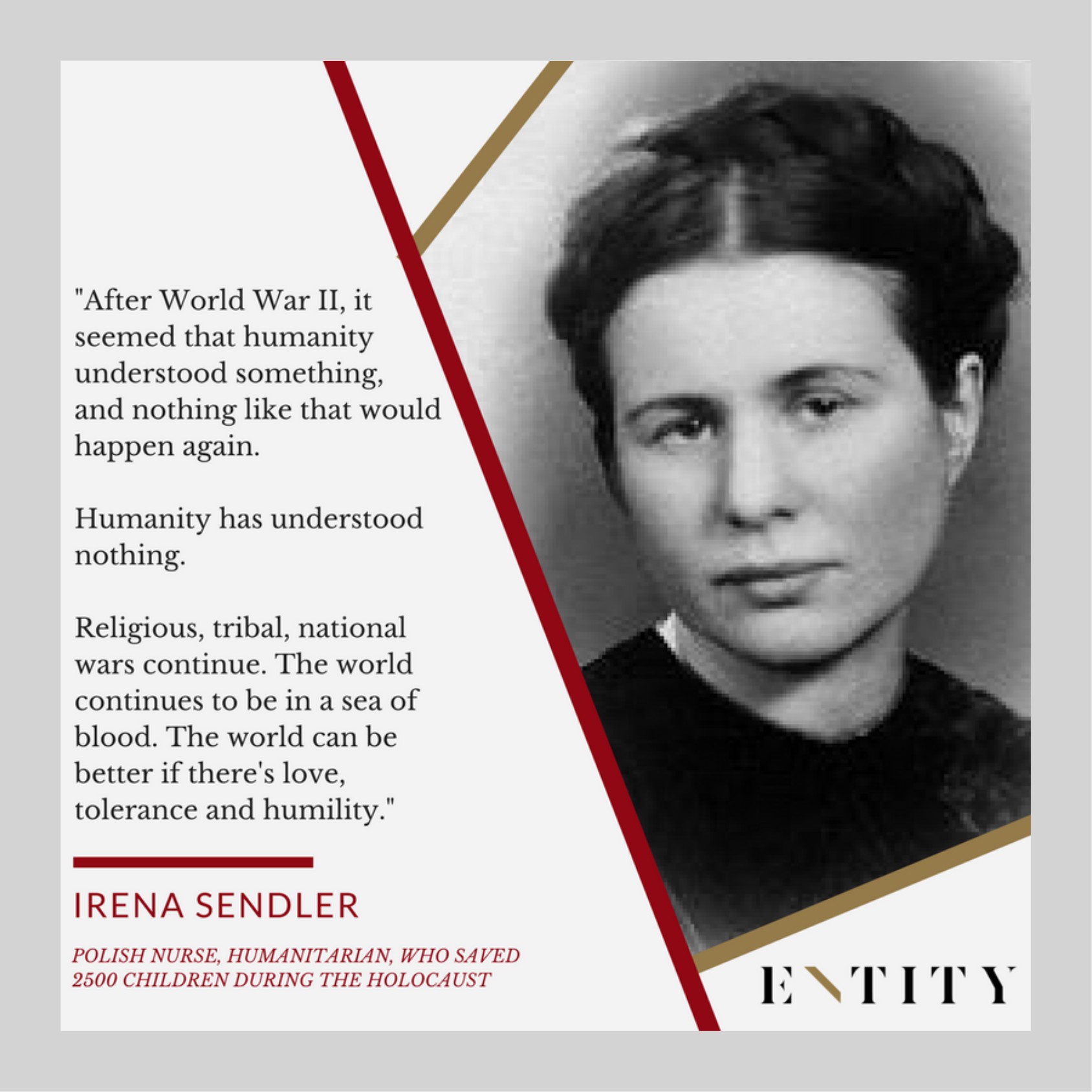 Irena Sendler Quotes Irena Sendler Quotes Famous Quotes