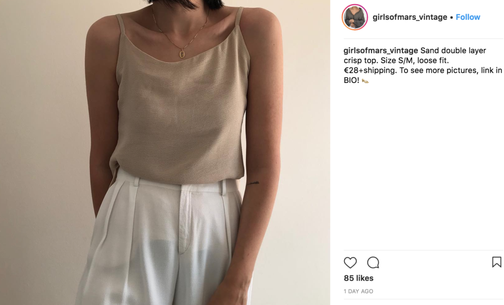 entity gives 50 instagram brands for women - how do you say follow me on instagram the blouse