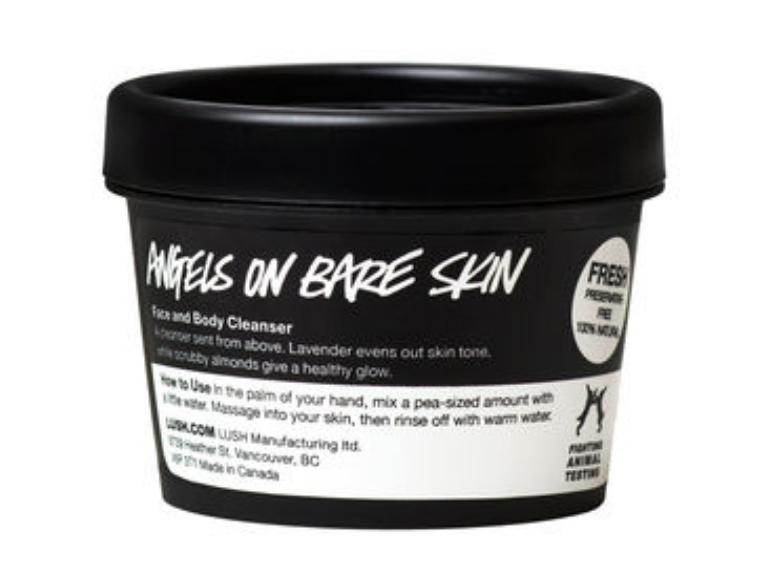 ENTITY's best lush products, Angels on Bare Skin