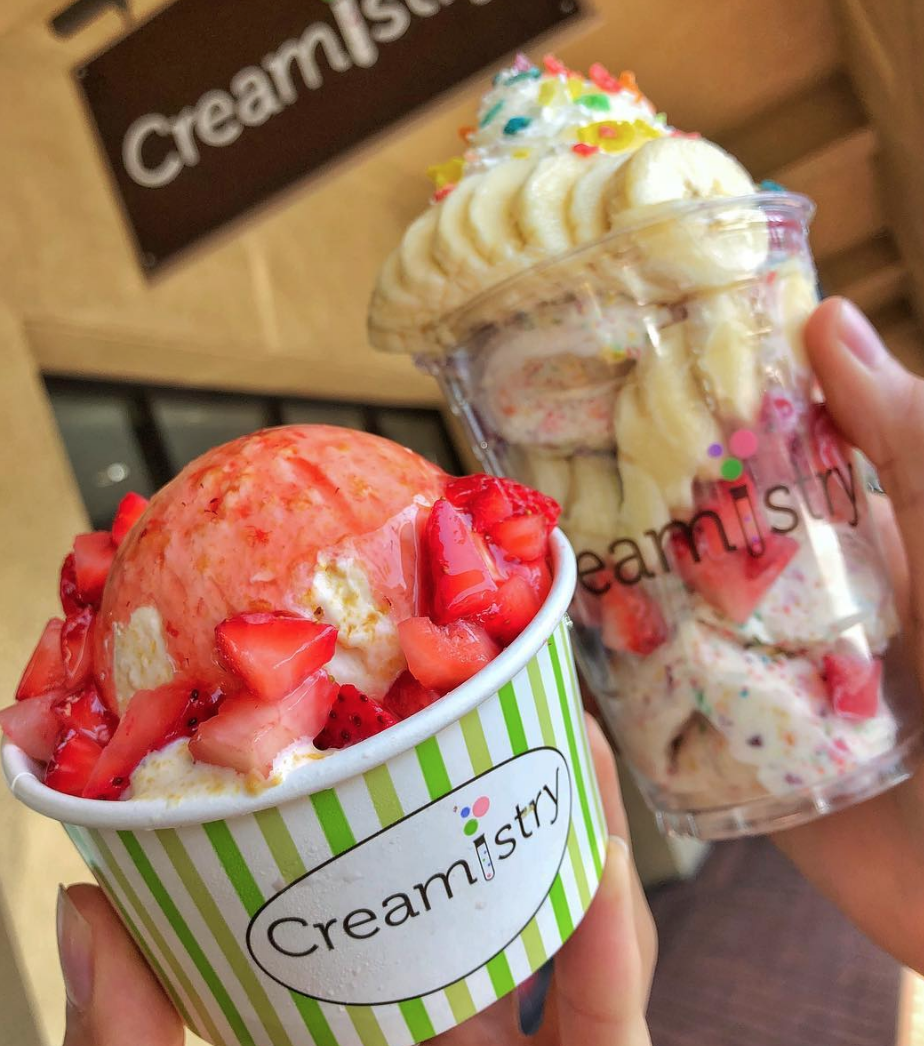 Creamistry Ice Cream. ENTITY shares 50 cool ice cream places near me in LA.