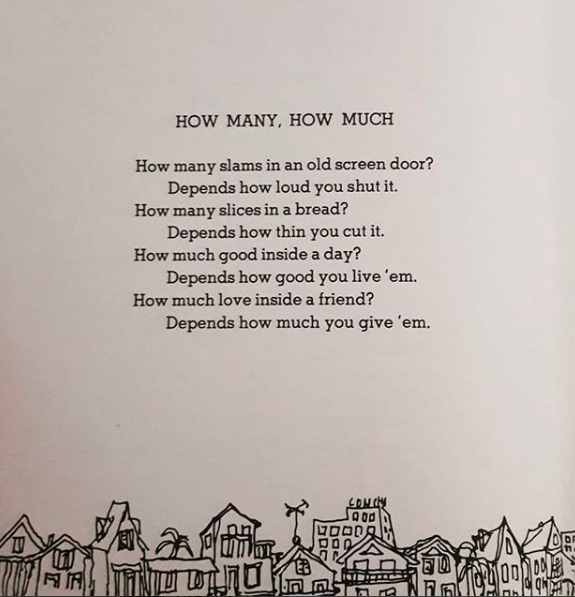 shel silverstein poems about love