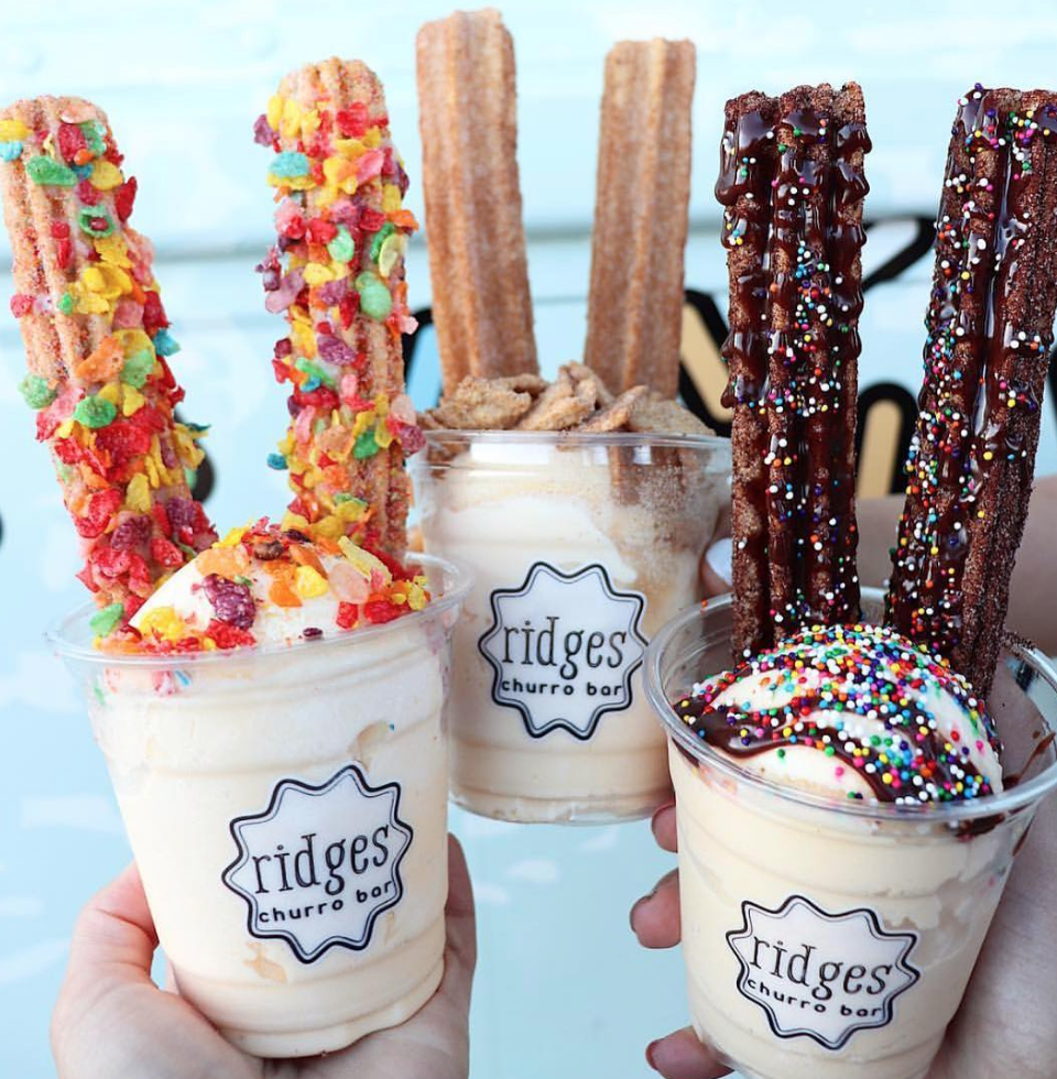 Ridges Churro Bar. ENTITY shares 50 cool ice cream places near me in LA. 