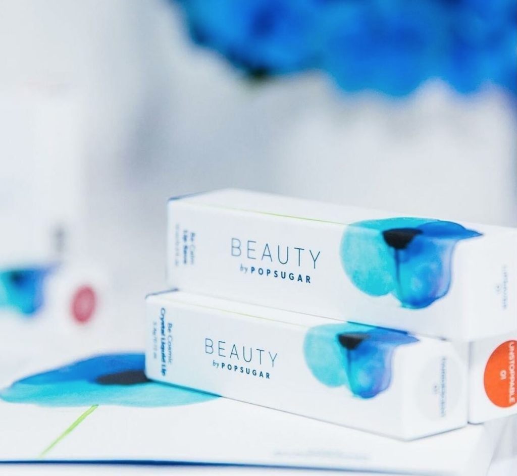 PopSugar Beauty shares a photo of their packaging. / ENTITY