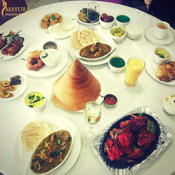 ENTITY loves this classic Indian feast at Mayura, one of the best restaurants in Los Angeles. 