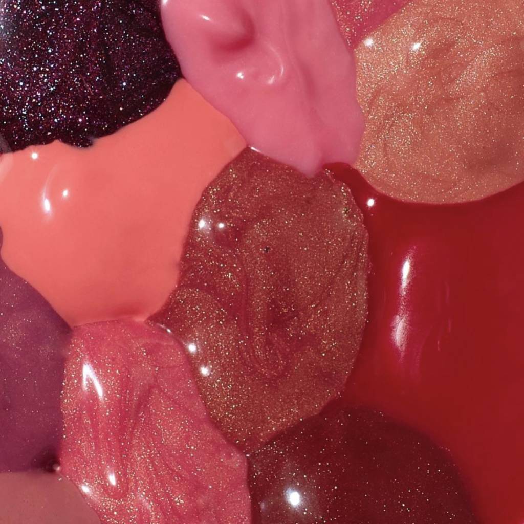 Entity shares photo of PopSugar Beauty lip gloss colors 