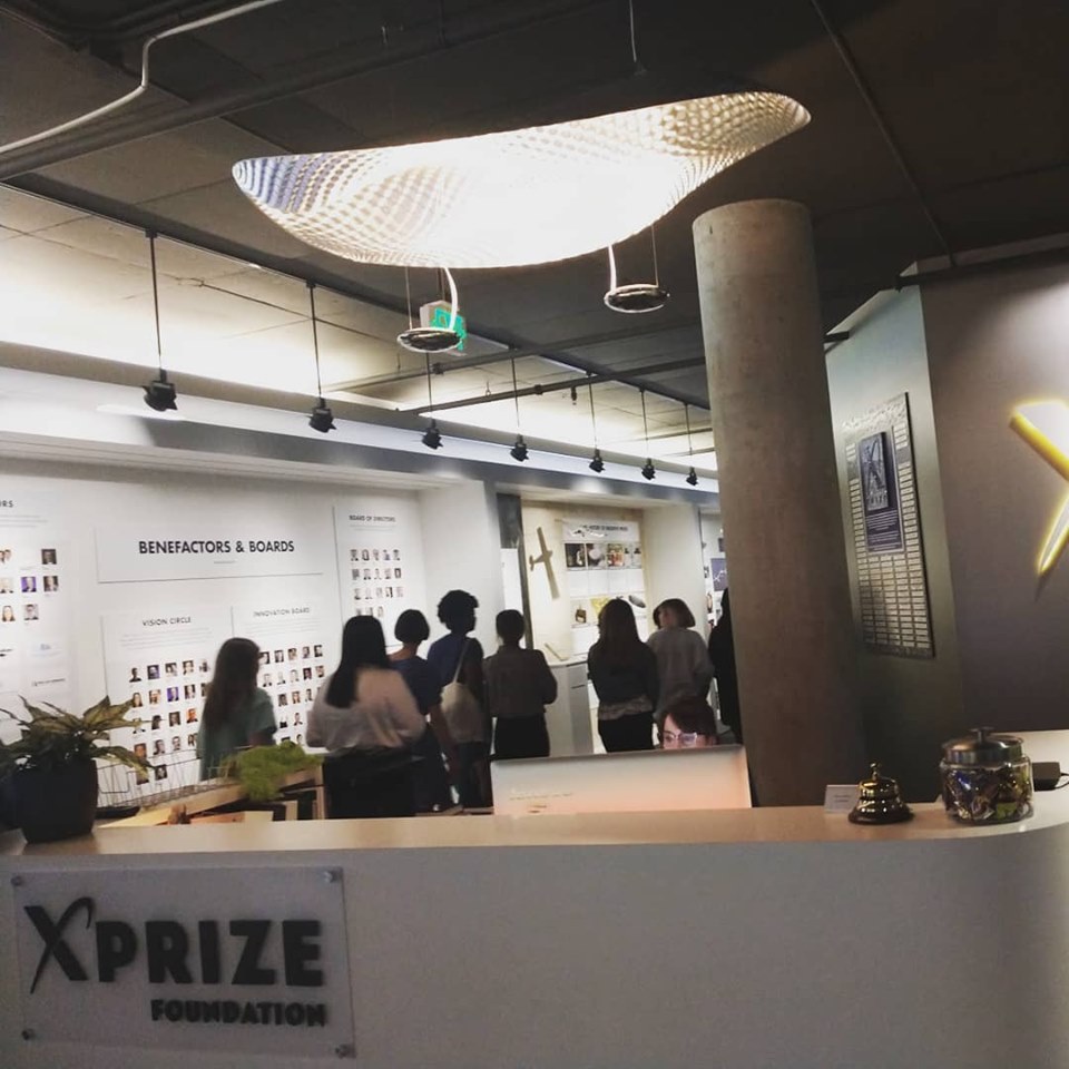 Entity sharing photo of Academy member at X Prize Foundation lobby