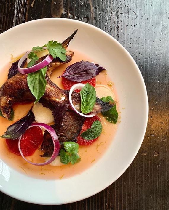 ENTITY shares instagram photo from Animal, a cool restaurant in West Hollywood that you should try out.