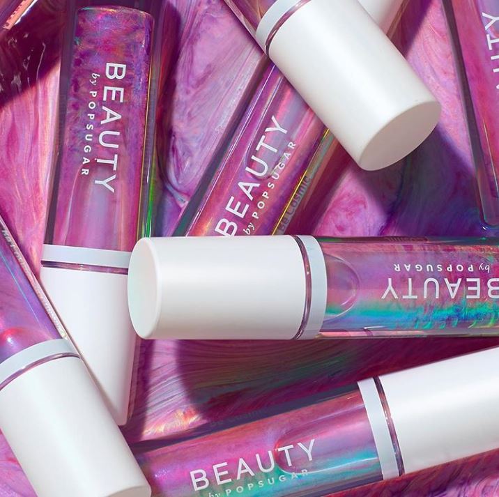 ENTITY shares lip gloss picture from popsugar instagram of new makeup