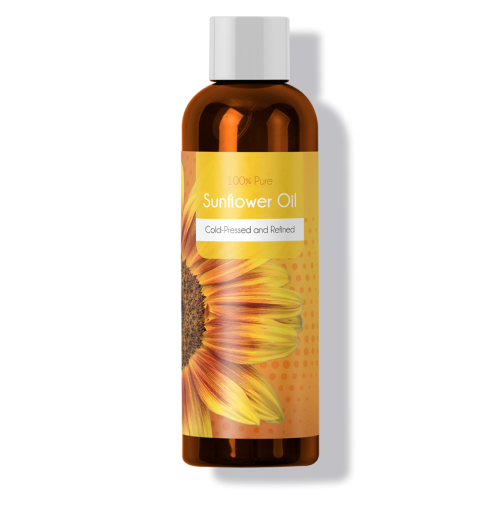 ENTITY shares photo of sunflower oil for skin via Maple Holistics