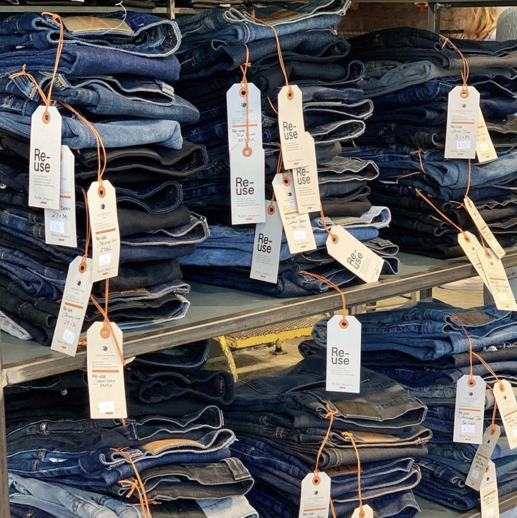 Entity shares photo of nudie jeans