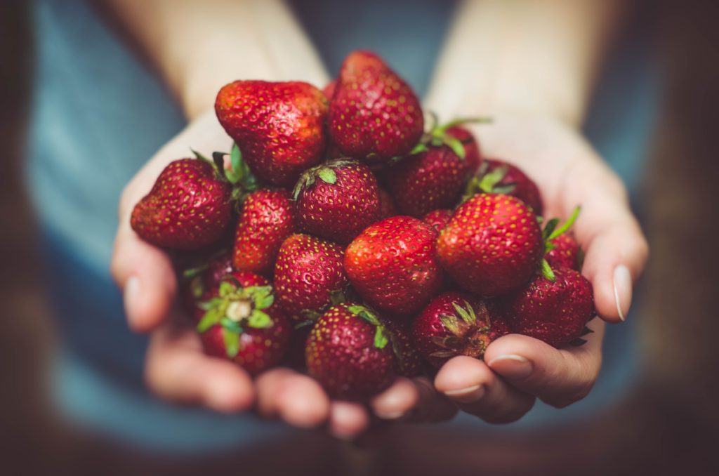Strawberries are delicious metabolism boosting foods.