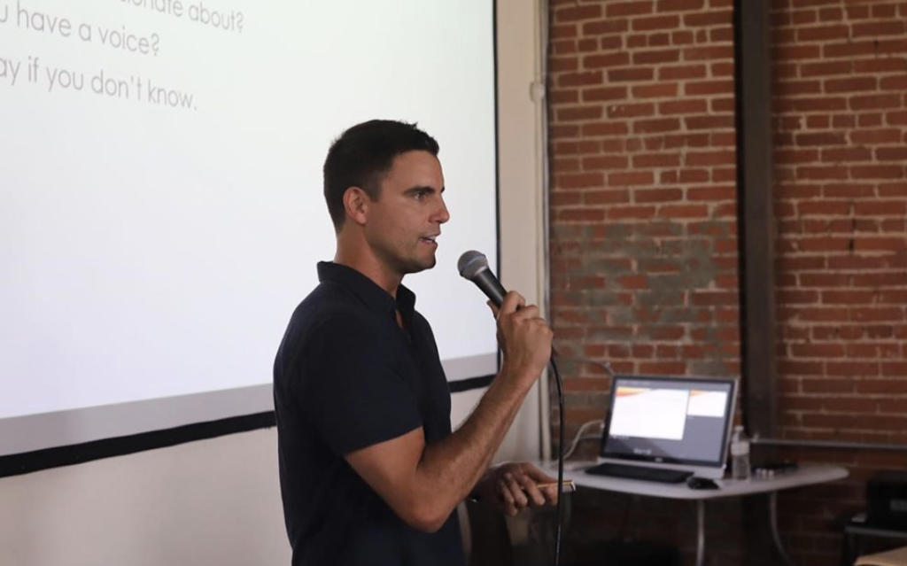Colin Egglesfield at ENTITY Academy