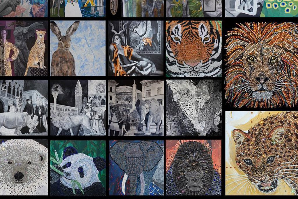 Award-winning artist's work has raised thousands of dollars for conservation. Many pieces are held in private collections globally.