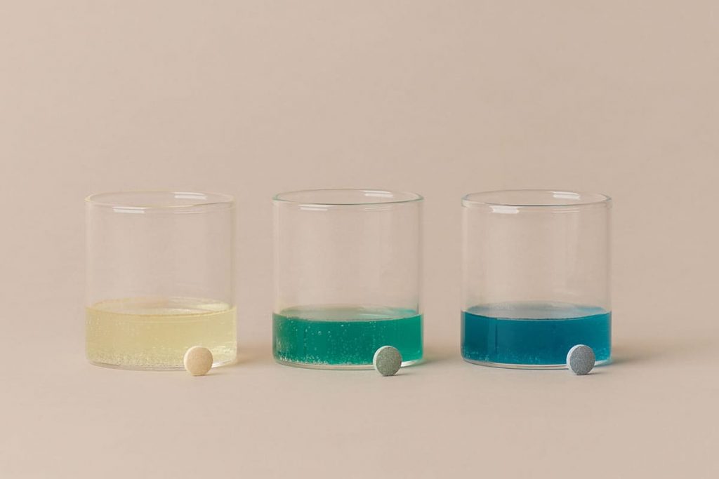 ENTITY Mag shares an image of mouthwash tablets.