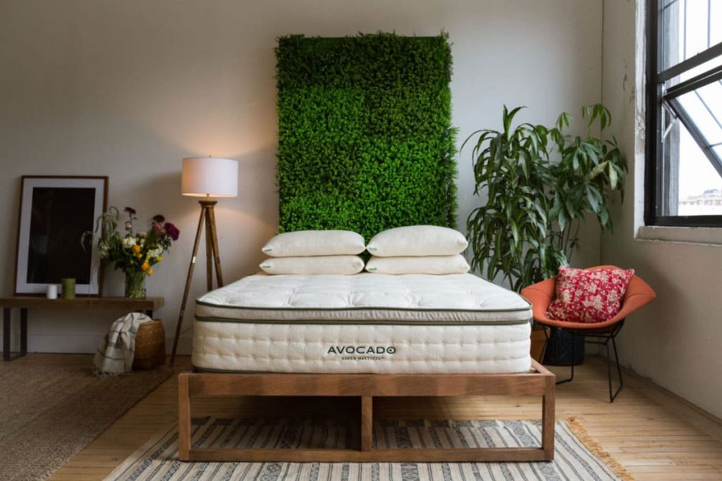 avacado green inner spring mattress