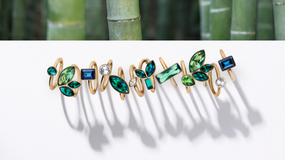 Susan Rockefeller collaborated with Swarovski to create the Beautiful Earth jewelry collection. 
